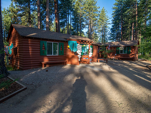 one of the girl cabins