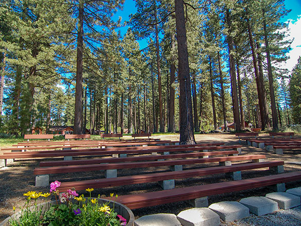 ampitheator looking up hill