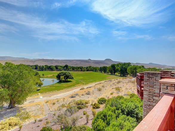 view of lake from first floor deck