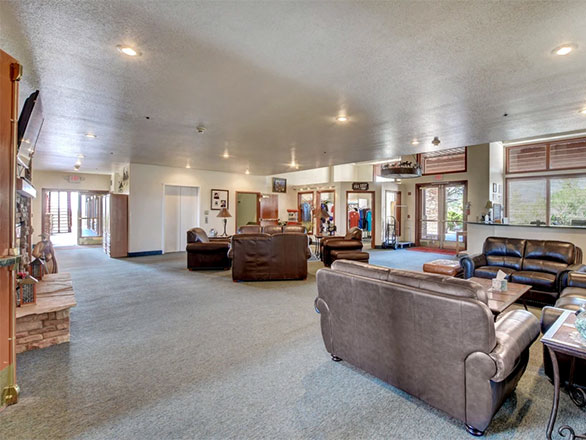 family room looking toward foyer